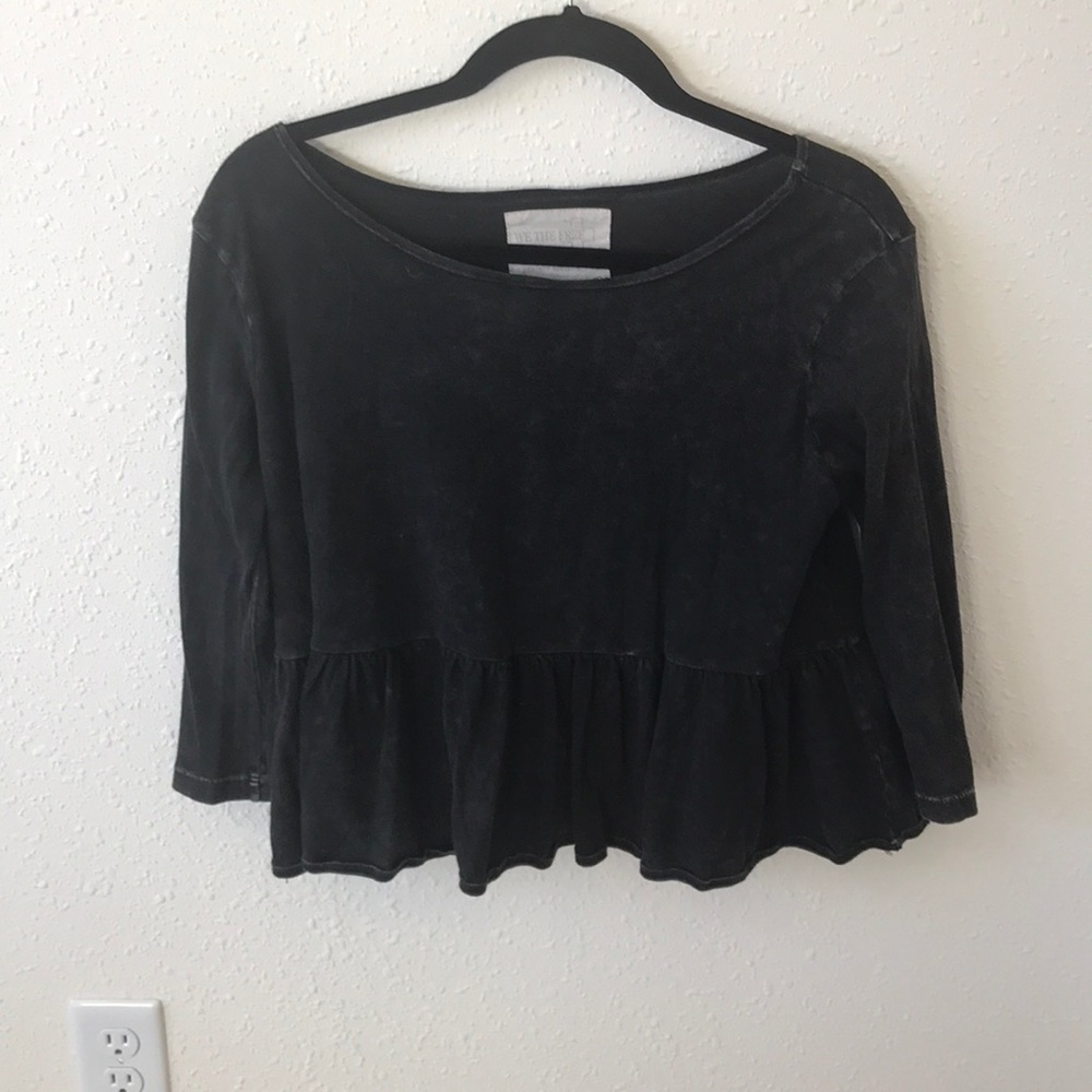 Black-blue shirt